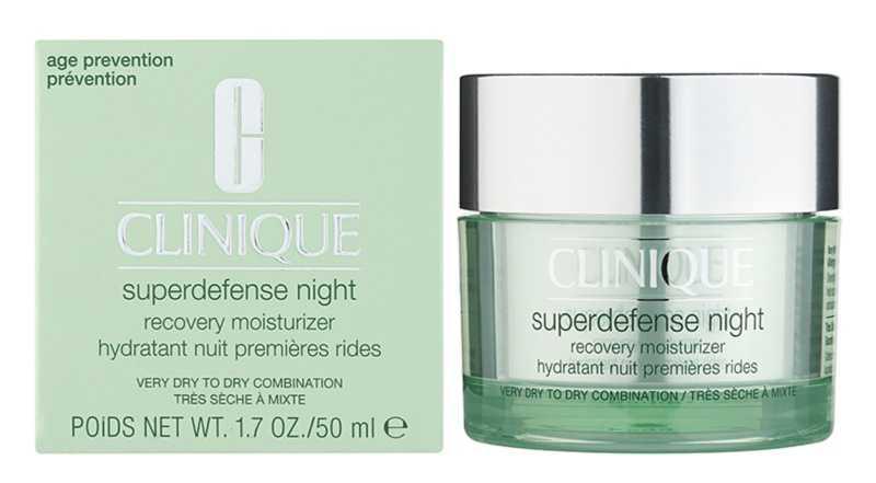 Clinique Superdefense night creams