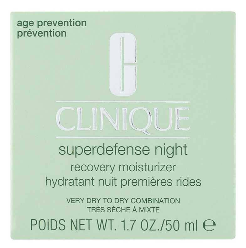Clinique Superdefense night creams