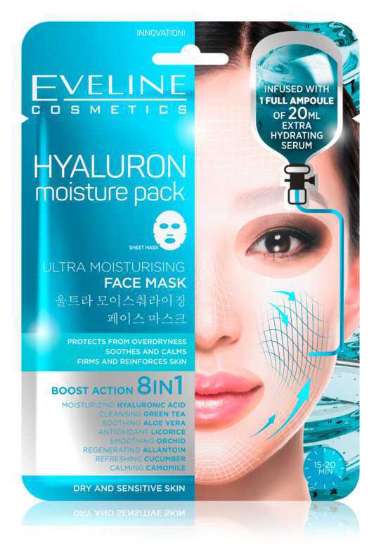 Eveline Cosmetics Hyaluron Moisture Pack