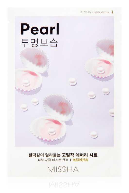Missha Airy Fit Pearl face masks