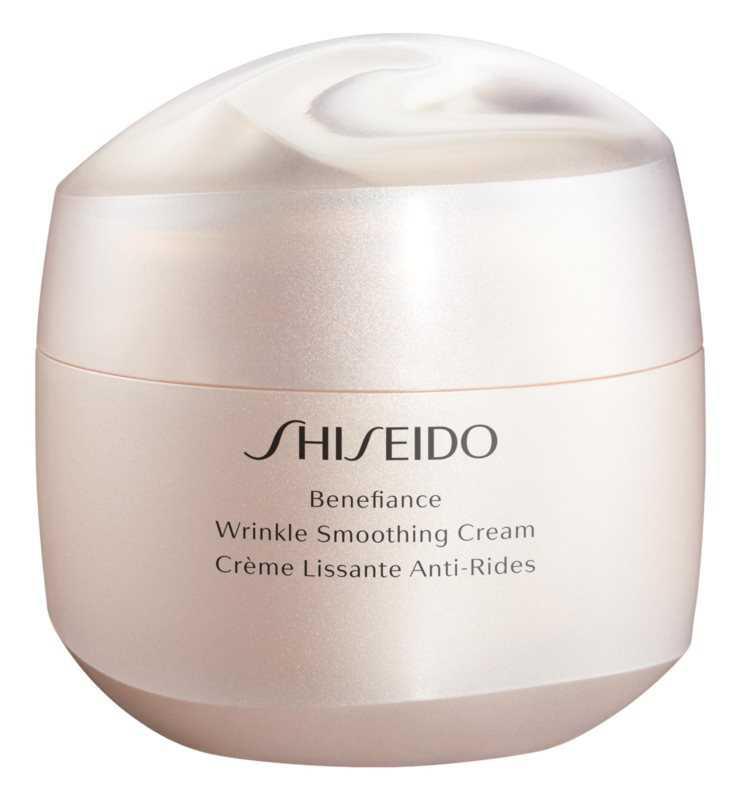 Shiseido Benefiance Wrinkle Smoothing Cream mixed skin care