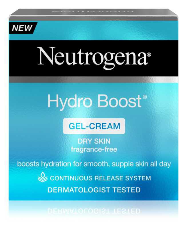 Neutrogena Hydro Boost® Face face care routine