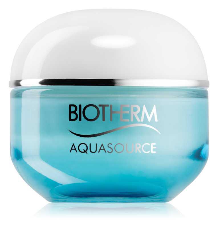 Biotherm Aquasource face care routine
