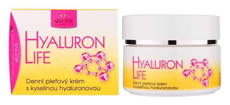 Bione Cosmetics Hyaluron Life facial skin care