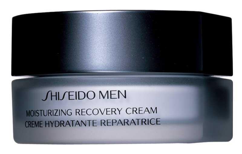 Shiseido Men Moisturizing Recovery Cream luxury cosmetics and perfumes