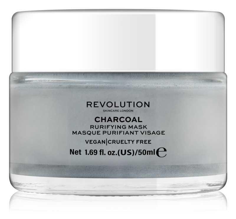 Revolution Skincare Charcoal face care routine