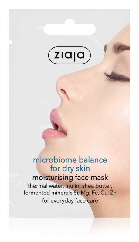 Ziaja Microbiome Balance face care routine