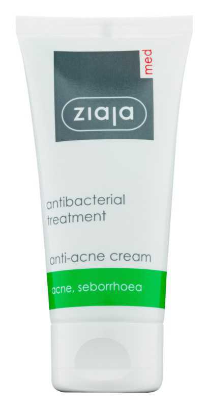 Ziaja Med Antibacterial Care face care routine