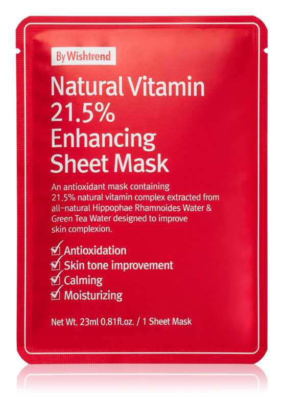 By Wishtrend Natural Vitamin face masks