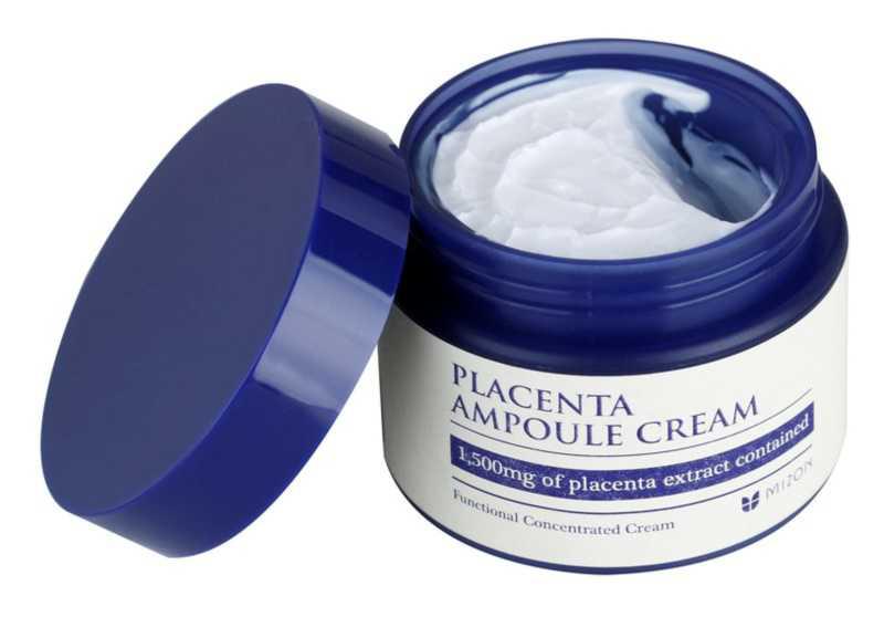 Mizon Placenta Ampoule Cream care for sensitive skin