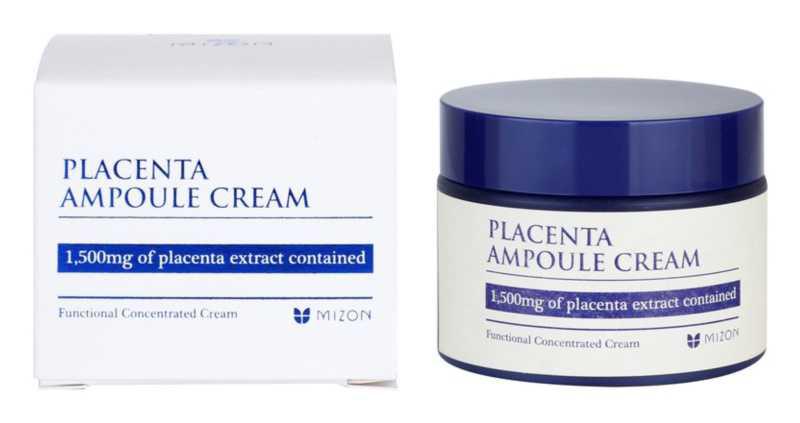 Mizon Placenta Ampoule Cream care for sensitive skin