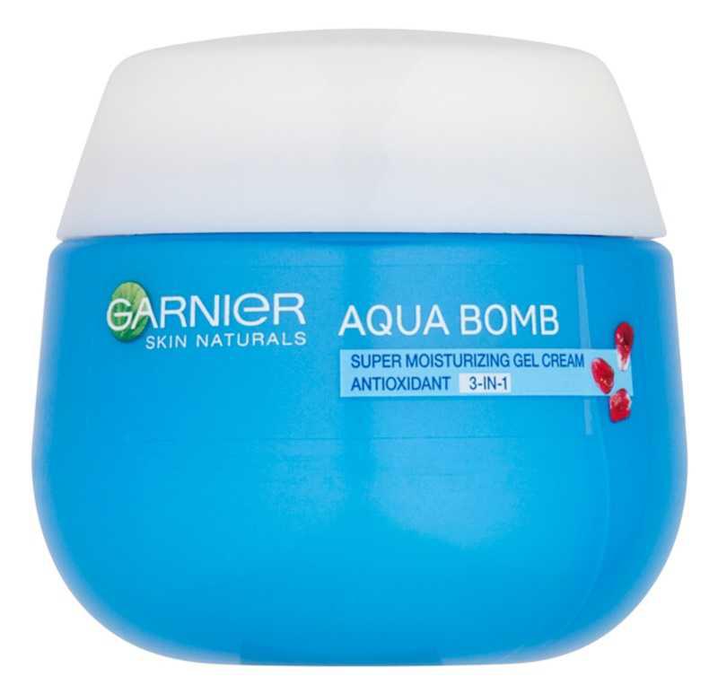 Garnier Skin Naturals Aqua Bomb face care routine