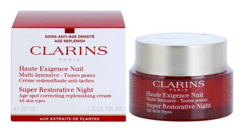 Clarins Super Restorative night creams